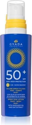 Actual product image Gyada Cosmetics Solar Protective Cream for Face and Body for Children SPF 50+ - 150 ml (Suntan cream, SPF 50+, 150 ml)