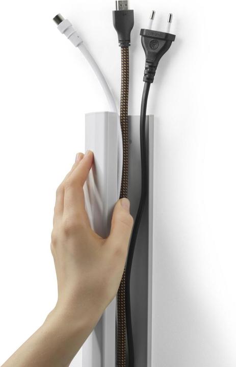 Actual product image One for All Aluminium cable duct 1 metre WM 5041 (Duct, 110 cm)