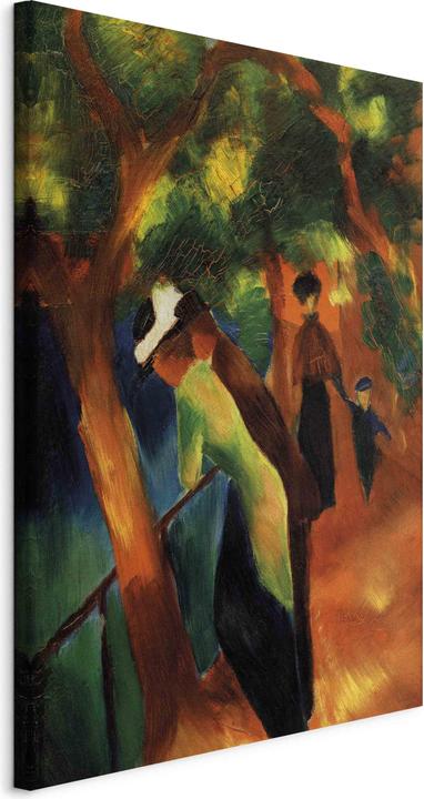 Produktbild Artgeist Sonniger Weg (August Macke) (80 x 120 cm)