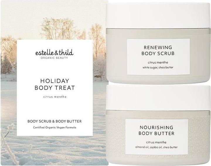 Estelle & Thild Citrus Menthe Body Treat Set - 400ml (Körperpflegeset)