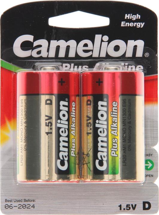 Produktbild Camelion Plus Alkaline (2 Stk., D)