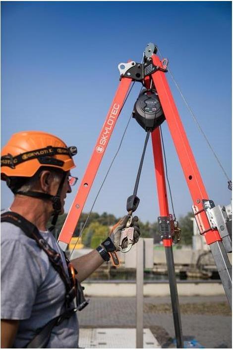 Image du produit Skylotec Antichutes à rappel automatique RAPTOR W EN 360 Longueur de corde 8m (Appareil antichute, 140 kg)