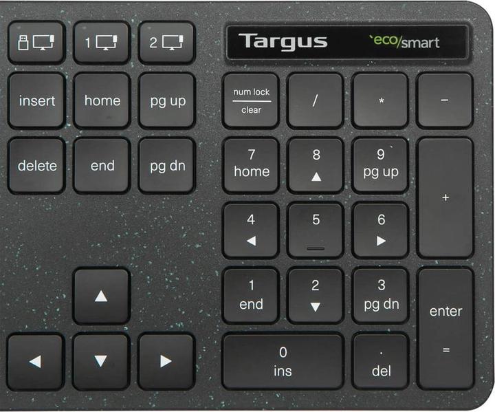 Actual product image Targus ECOsmart Full Size Wireless keyboard U (Eng. Int., Wireless)