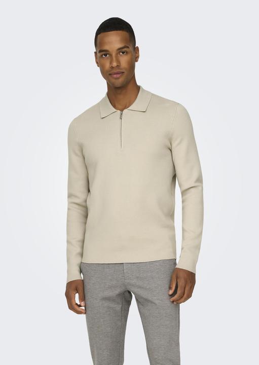 Immagine prodotto Only & Sons Onscooper Reg Ls 12 Half Zip Polo (XL)