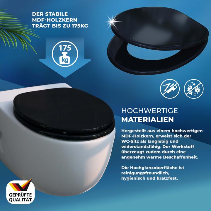 Produktbild Casaria Toilettendeckel