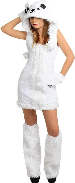 Produktbild Metamorph Polarbär Kostüm - Eisbär für Fasching Halloween (S)