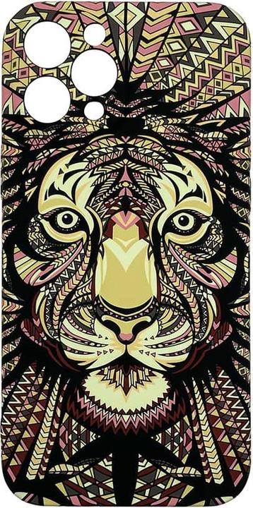 Actual product image RPD iPhone 12 Pro Max - Luxo Aztec Lion Case, Gelb (Apple iPhone 12 Pro Max)