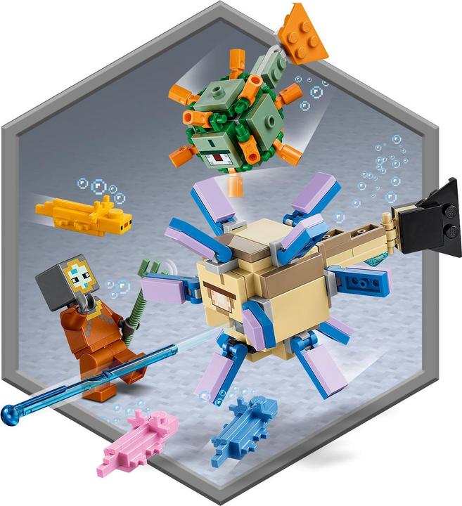 Actual product image LEGO The Guardians' Duel (21180, LEGO Minecraft)