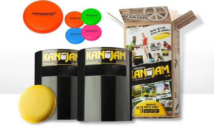 IQ Sport Speedminton Kanjam Frisbee Set