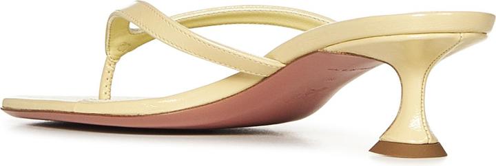 Actual product image Amina Muaddi Sandals Beige (37)