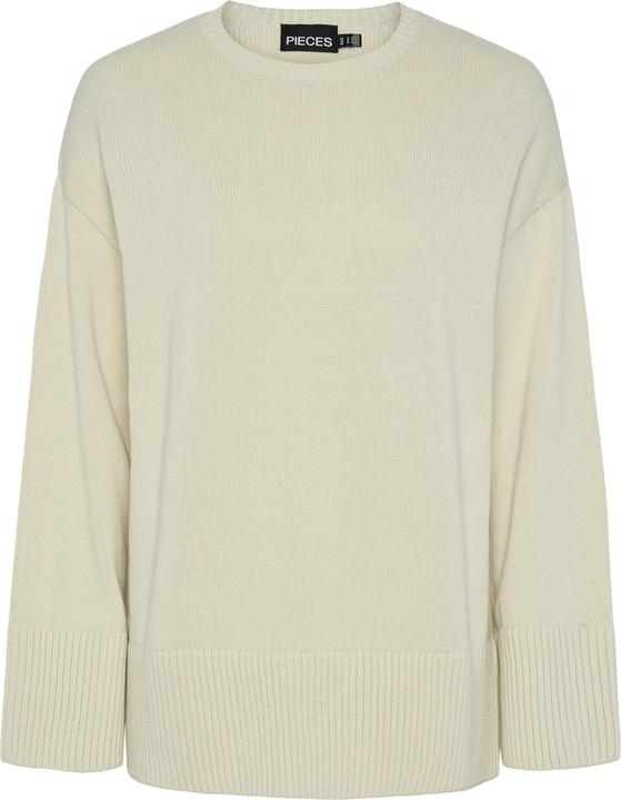 Produktbild Pieces Pcava Ls O-Neck Slit Knit Noos (L)