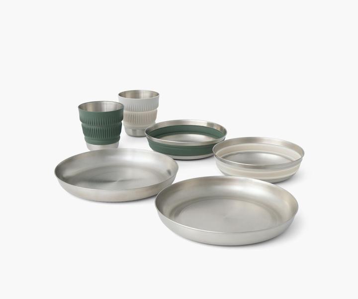 Produktbild Sea To Summit Detour Stainless Steel Collapsible Dinnerware Set