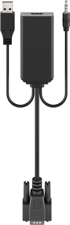 Immagine prodotto Goobay Cavo adattatore VGA/HDMI (USB-A, 16 cm)
