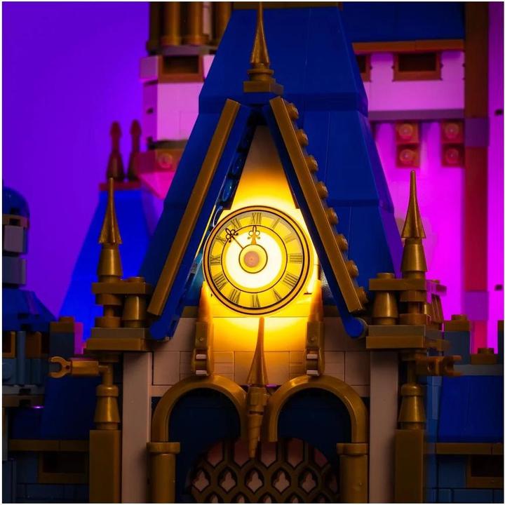 Actual product image Light my bricks LMB 2.0 LEGO® 43222# Disney Castle Light Kit