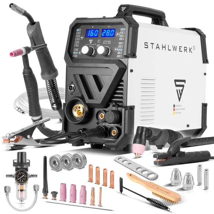 Produktbild Stahlwerk Kombi Schweissgerät CTM-416 PULS 6-in-1 160 A