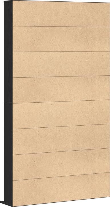 Immagine prodotto VidaXL Scaffale per CD in rovere nero 101x23x177,5 cm Materiale in legno