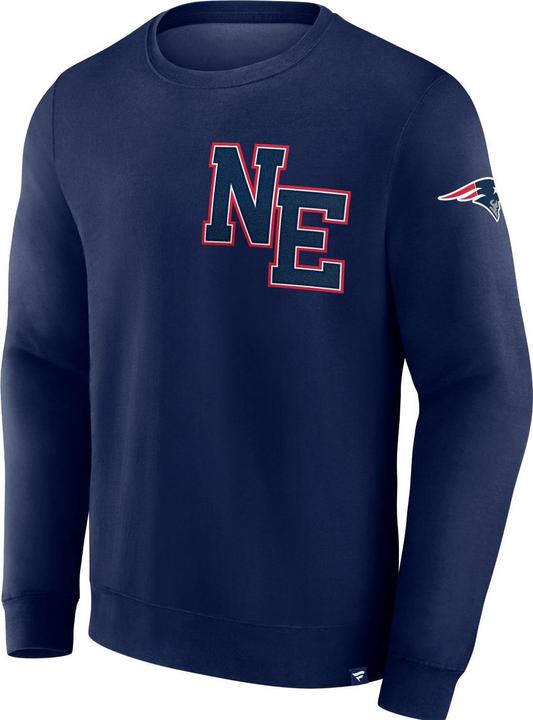 Fanatics New England Patriots Varsity Letter NFL Fleece Pollover - XL (XL)