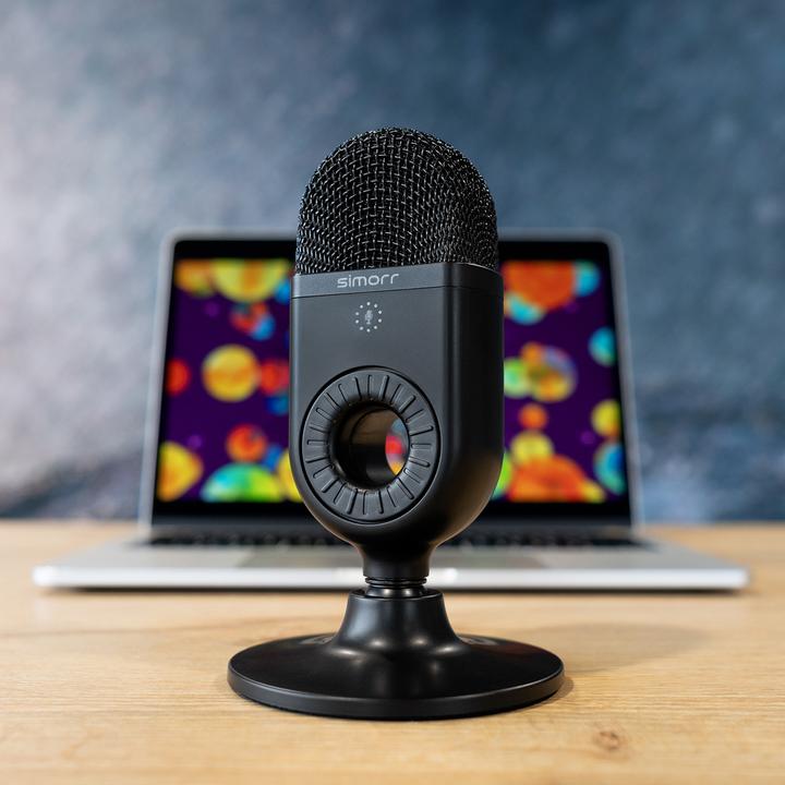 Produktbild SmallRig 3491 Simorr Wave U1 USB Condenser Microphone (Black)