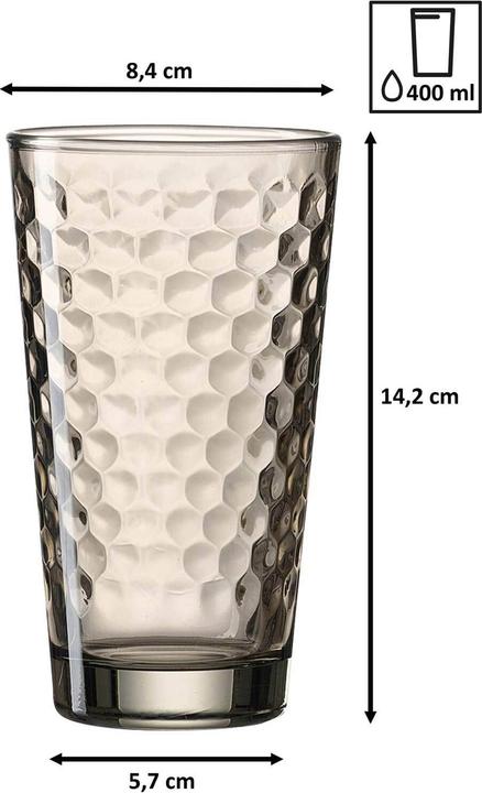 Actual product image Ritzenhoff & Breker Favo Longdrinkgläser (0.40 l, 12 x)