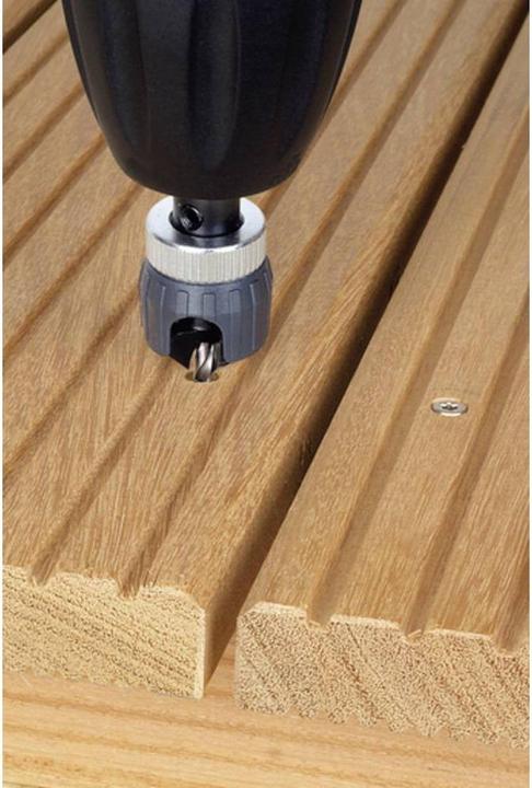 Produktbild wolfcraft wolfcraft 1 Vorbohrer m Senker+Tiefenst. ø3,2x12mm (12 mm, 3.2 mm)