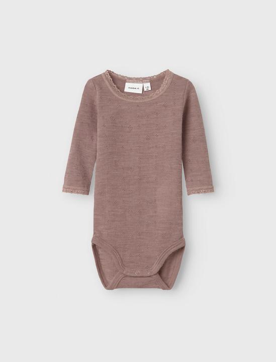 Actual product image Name it Nbfwang Wool Needle Ls Body Solid Noos (80)