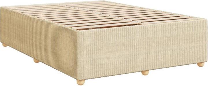 Image du produit VidaXL Bo x lit de saut avec matelas 160 x 200 cm Tissu (160 x 200 cm, 160 x 200 cm)