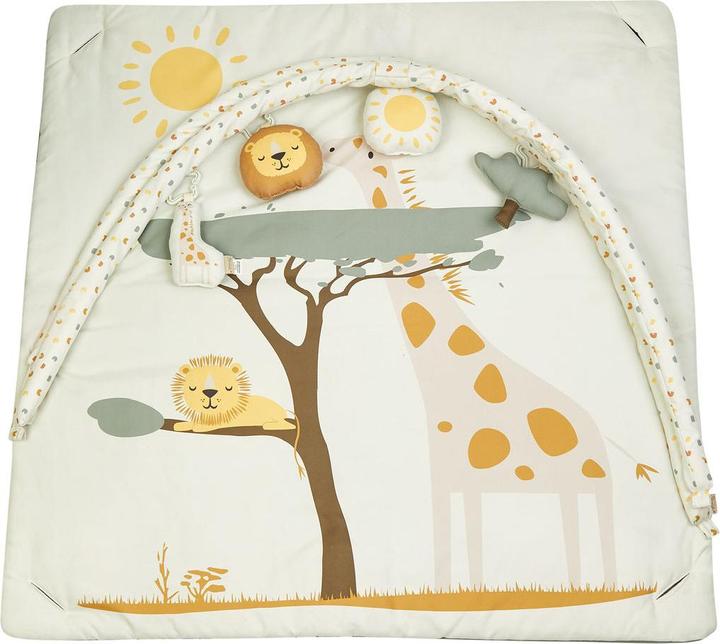 Produktbild Sterntaler Safari Krabbeldecke m Spielbogen