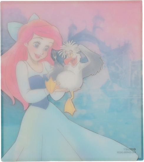 Actual product image Disney Ariel & Scuttle Transparentes Karte (1 pcs.)