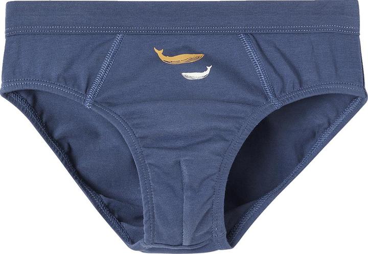 Produktbild Vertbaudet 7er-Pack Jungen Slips mit Bio-Baumwolle, Wale (140, 7er Pack)