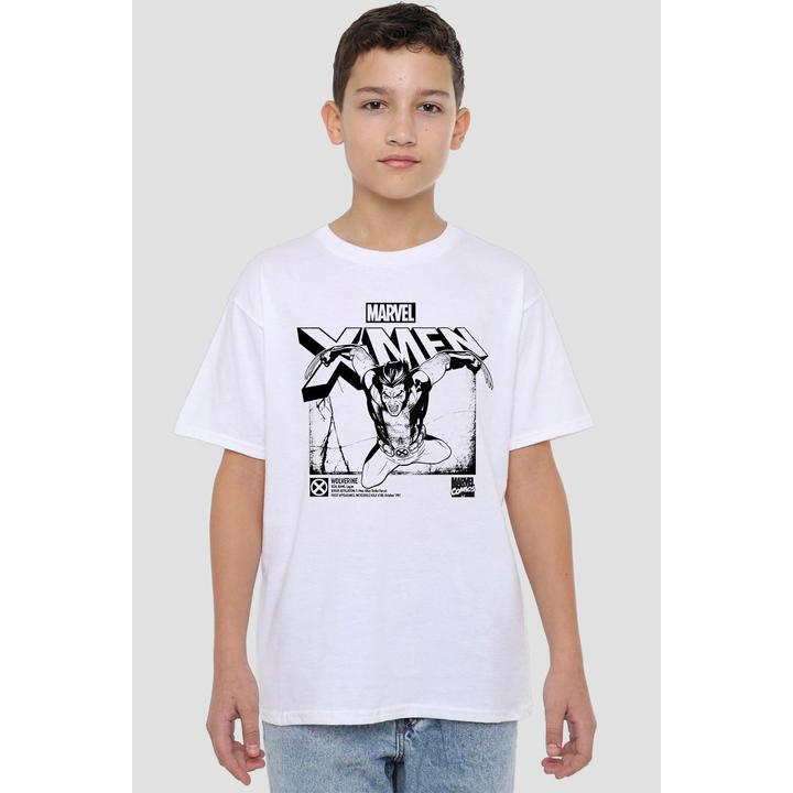Actual product image Childrens/Kids X-Men Wolverine Jump T-Shirt (140)