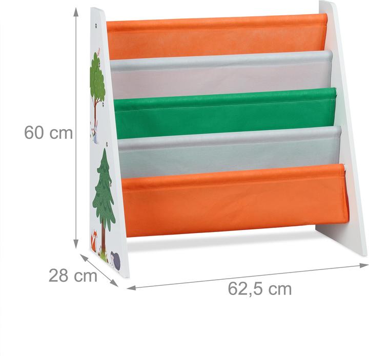 Produktbild Relaxdays Kinderbücherregal