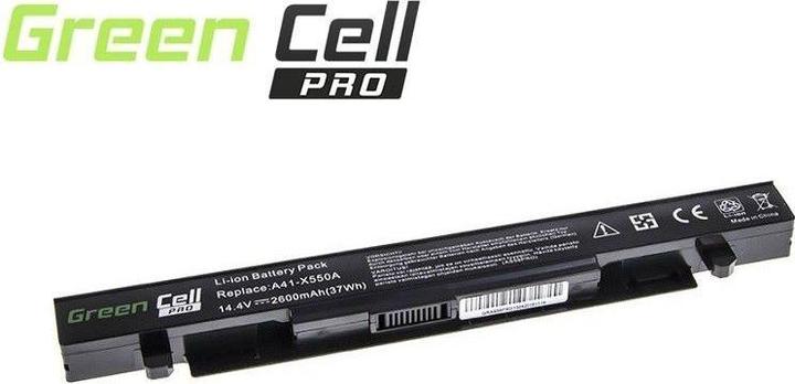 Image du produit GreenCell PRO Battery for Asus A450 A550 R510 X550 14.4V 2600mAh - Batterie - 2.600 mAh (4 cellules, 2600 mAh)