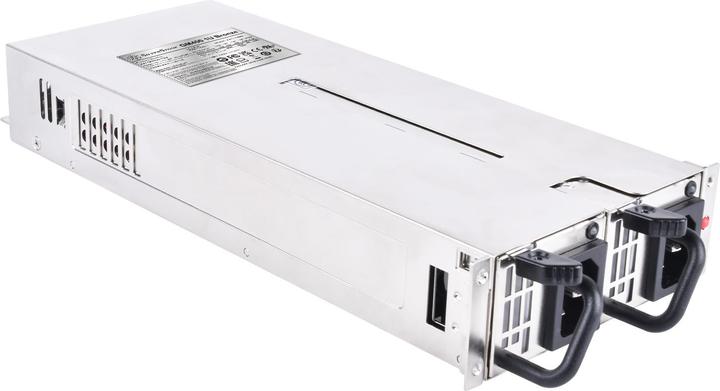 Actual product image Silverstone SST-GM400-1UB - Gemini Series, 2 x 400W CYBENETICS Bronze, 1 U, redundant Power Supply (800 W)