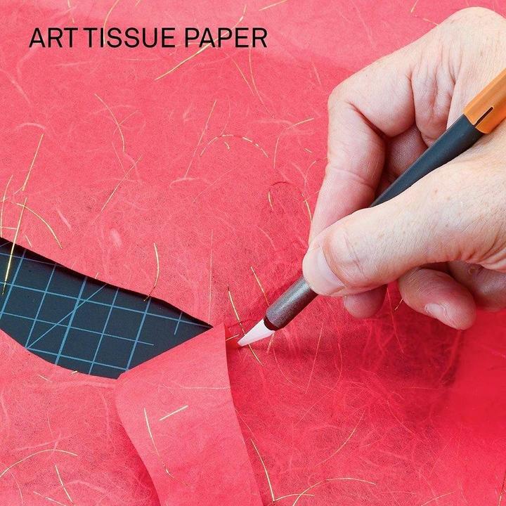 Actual product image Slice Scalpel 160 mm ceramic, plastic black, orange 1 pc. (Cutters)