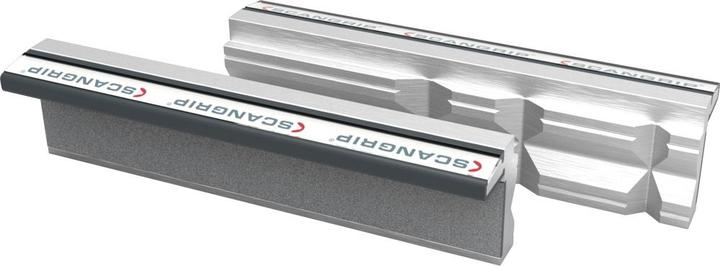 Produktbild Scangrip Magnet-Schraubstockbacken aus Aluminium mit Prismen