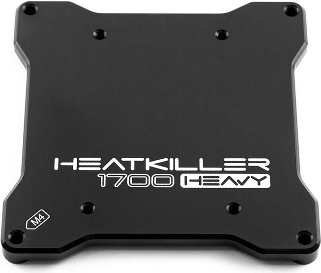 Actual product image Watercool Heatkiller LGA 1700 Heavy Backplate - black