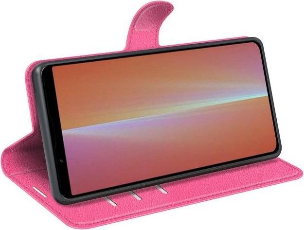 Actual product image MU Classic Litchi Leather Bookcover Series (Sony Xperia 5 V)