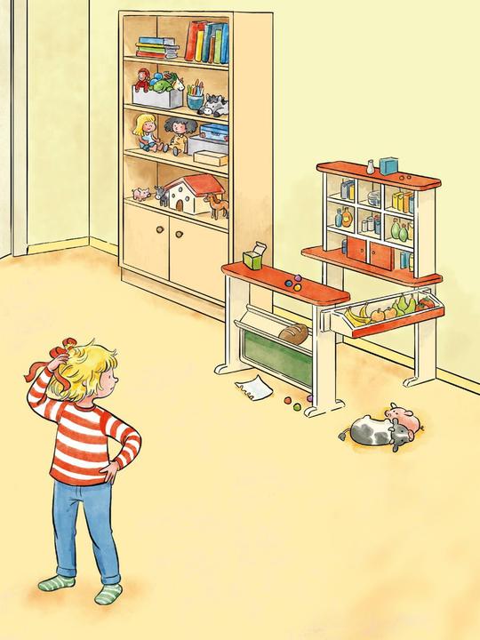Actual product image Conni Yellow Series (activity book): My Conni sticker book