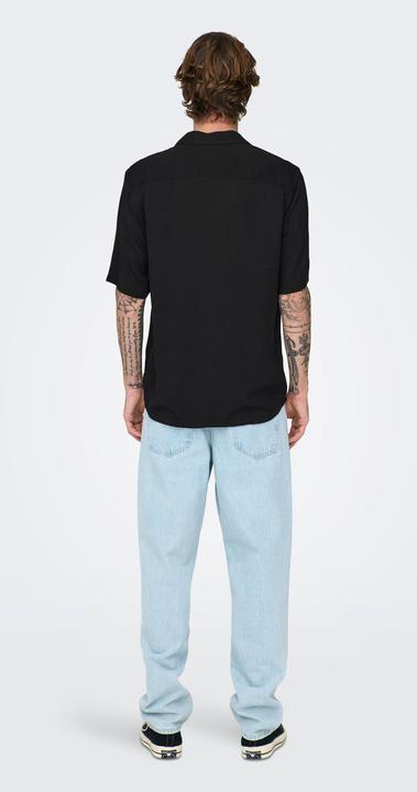 Immagine prodotto Only & Sons Camicia a maniche corte a tinta unita (XXL)