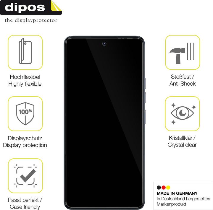 Immagine prodotto Dipos Pellicola Protettiva Full-Cover 3D (2 Pezzo/i, Tecno Camon 20)