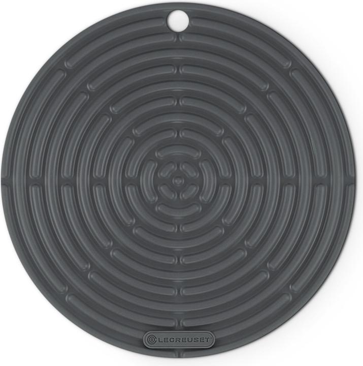 Le Creuset Potholder Round Classic Flint (Silicone)