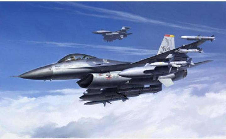 Actual product image Tamiya F-16CJ Fighting Falcon