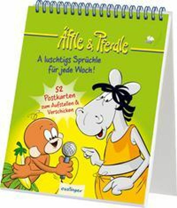Produktbild Äffle & Pferdle: A luschtigs Sprüchle für jede Woch! (Deutsch, Heiko Volz, Roman Lang, 2021)