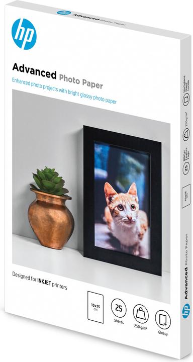 Productafbeelding HP Q8691a (250 g/m², 10 x 15 cm, 25 x)