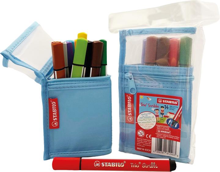 Produktbild STABILO Trio Scribbi (Assortiert, 14 x)
