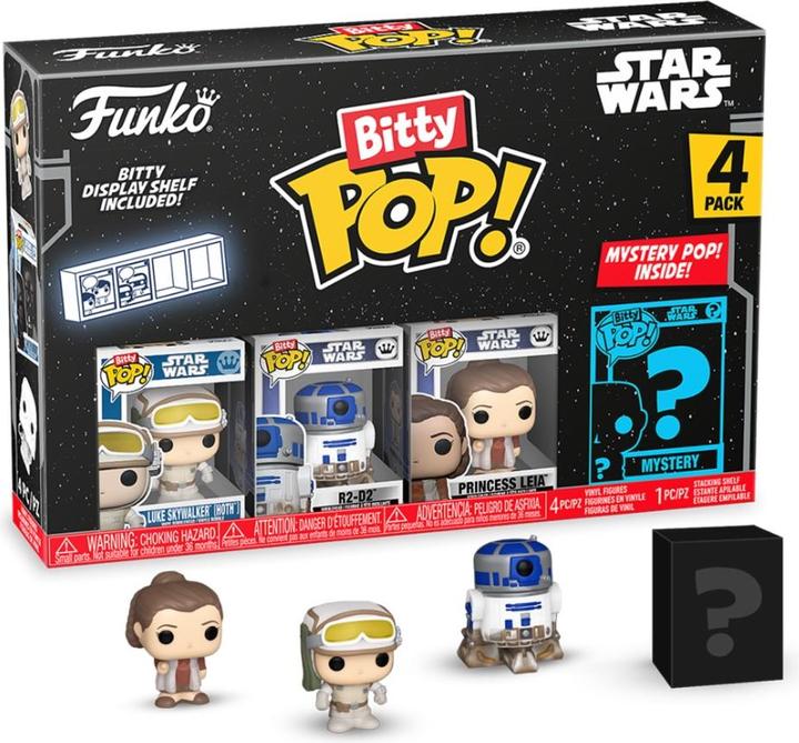 Immagine prodotto Funko Star Wars Bitty POP! Vinyl Figuren 4er-Pack Luke 2,5 cm