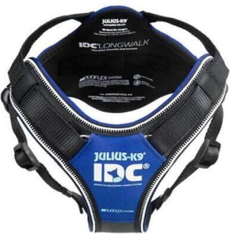 Image du produit Julius-K9 IDC Longwalk Harnais en Y noir-bleu L (L, Chien, Général)