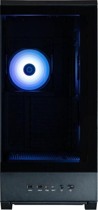 Produktbild Zalman GHE P50 DS ATX Geh??use Tempered Glass Panoramic View - Schwarz (Mini-ITX, ATX)