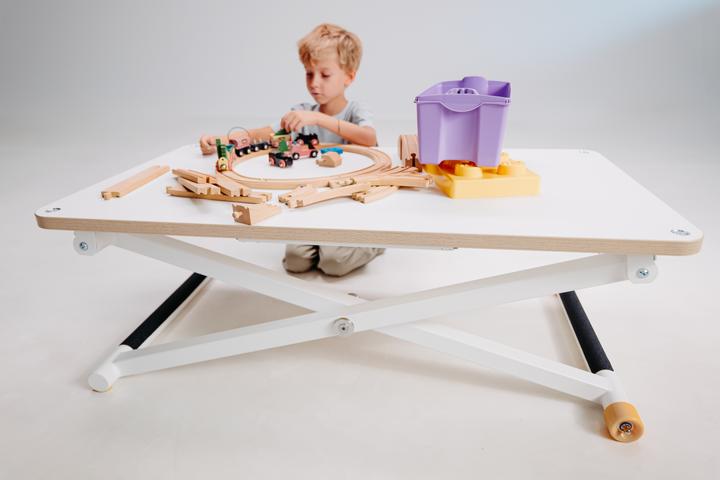 Image du produit PopTop La scrivania per bambini regolabile in altezza (115 x 65 x 86 cm)