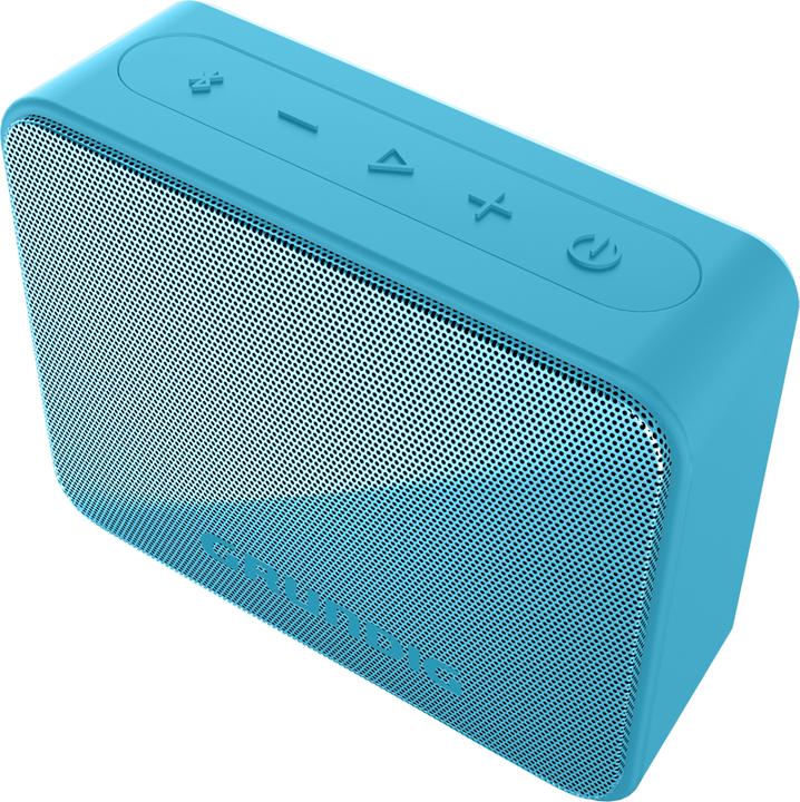 Immagine prodotto Grundig GBT Solo Blue - Altoparlante Bluetooth, raggio d'azione di 30 metri, autonomia di oltre 20 ore, blu (20 h, Porta USB)
